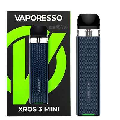 Vaporesso XROS 3 Mini 1000 Navy Blue (Синій, з картриджем) Багаторазовий POD Vaporesso XROS 3 Mini 1000 Navy Blue (Синій, з картриджем) Багаторазовий POD